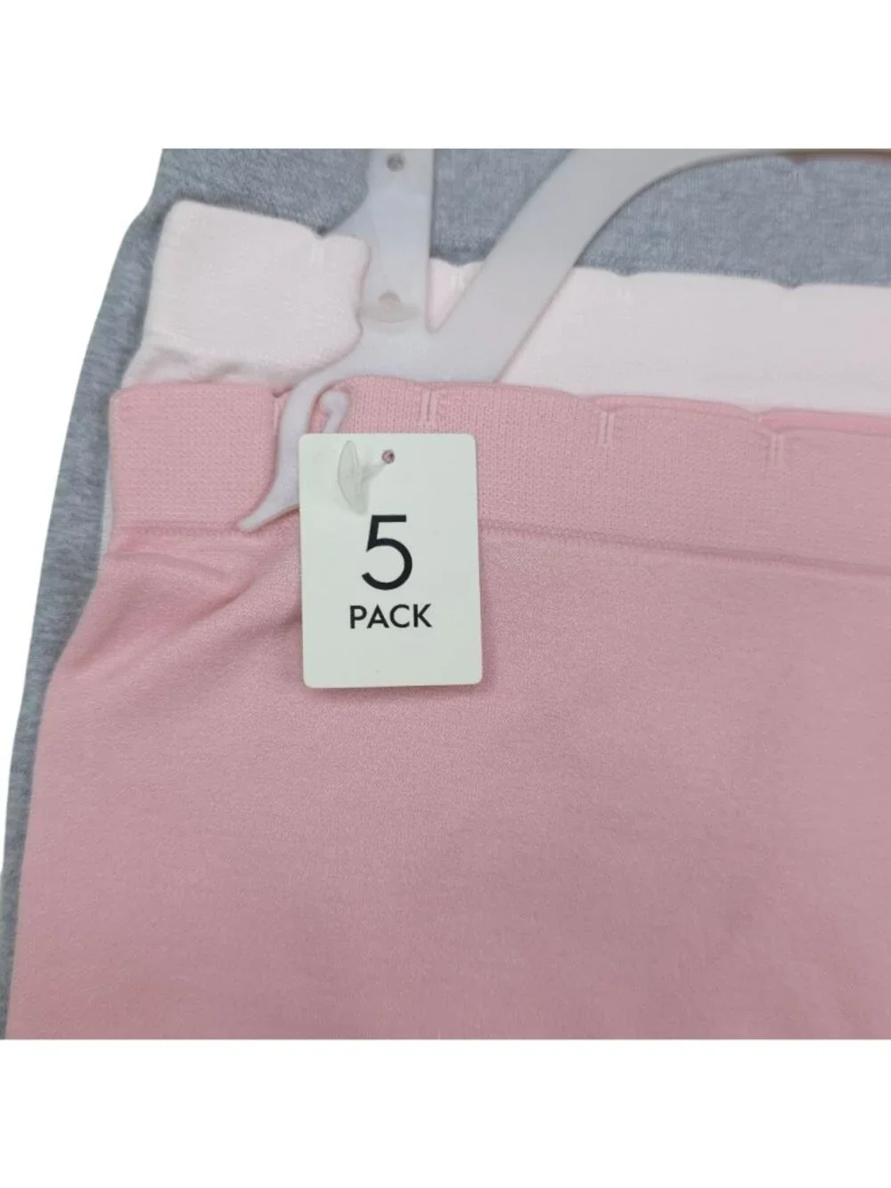 Laura Ashley Womens 5-Pack Briefs 1X Nylon/Spandex Assorted Colors Comfortable